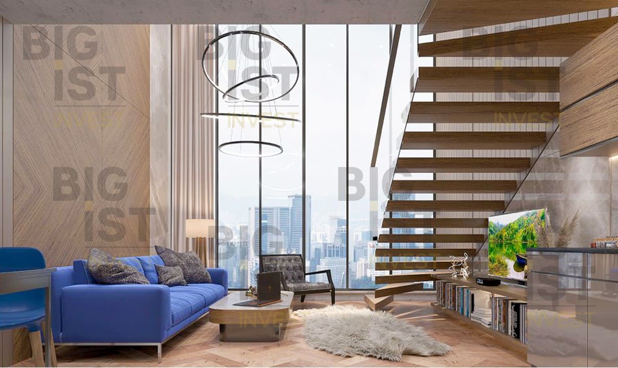 Loft Apartments in Istanbul with Luxury Finishing — photo 4