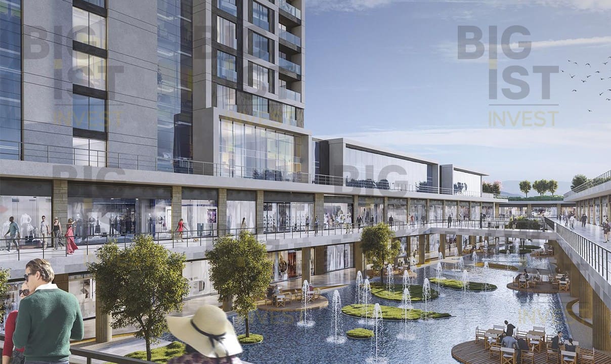 Beautiful Residence with Open-Air Shopping Mall in Beylikduzu