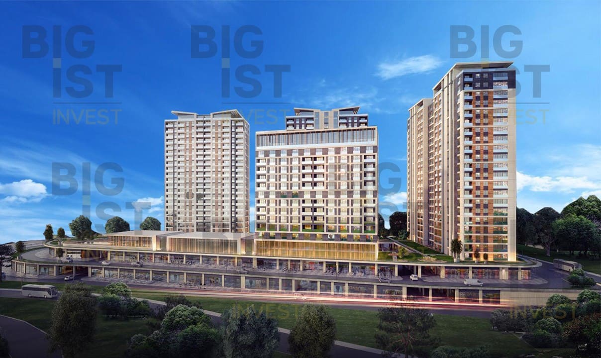 Beautiful Residence with Open-Air Shopping Mall in Beylikduzu — photo 9